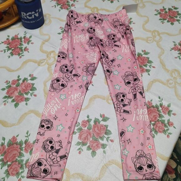 New LOL Surprise Navy Blue Pink Legging Outfit Size Girl's 5/6 - Picture 3 of 4